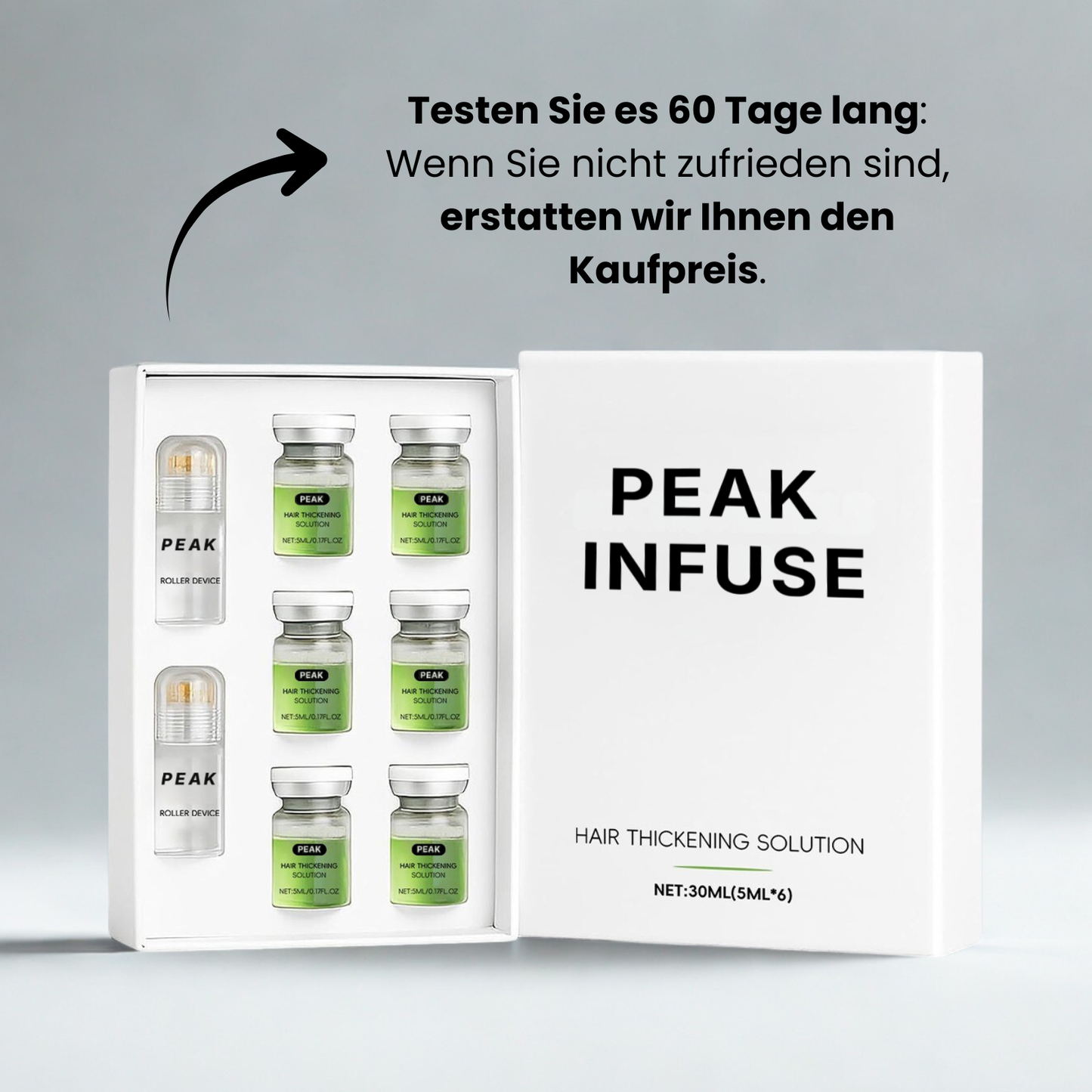 Peak Infuse Micro-Infusion Haarwuchs-System